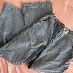 Stylish Blue Flare Women's Jeans